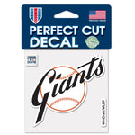 Wholesale-San Francisco Giants / Cooperstown Cooperstown Perfect Cut Color Decal 4" x 4"