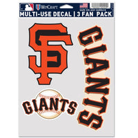 Wholesale-San Francisco Giants Multi Use 3 Fan Pack