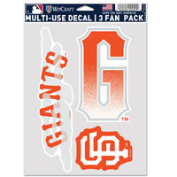 Wholesale-San Francisco Giants Multi Use 3 Fan Pack