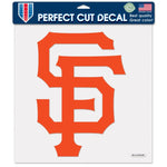 Wholesale-San Francisco Giants Perfect Cut Color Decal 12" x 12"