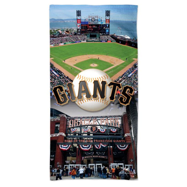 Wholesale-San Francisco Giants / Stadium MLB Spectra Beach Towel 30" x 60"