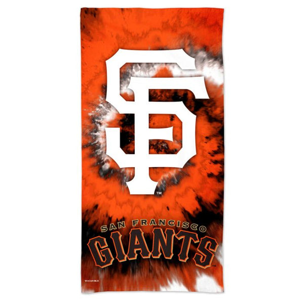 Wholesale-San Francisco Giants TDYE Spectra Beach Towel 30" x 60"