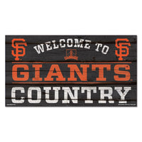 Wholesale-San Francisco Giants Wood Sign 13"x24" 1/4" thick