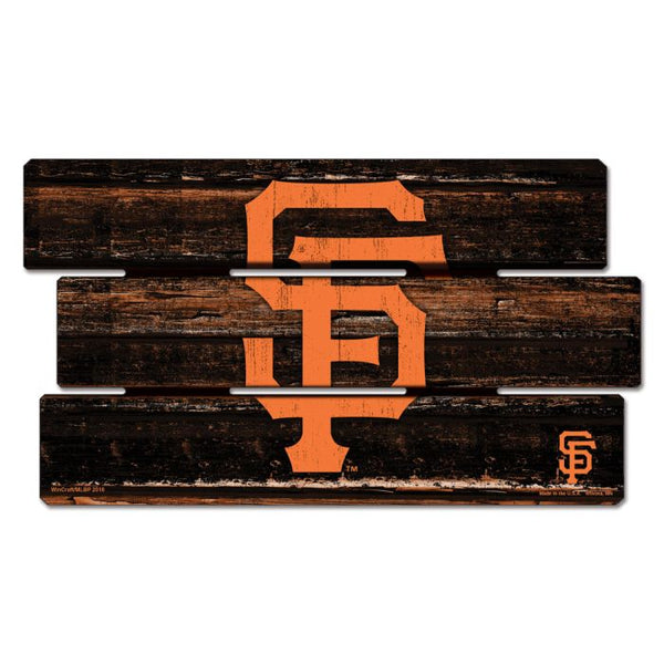 Wholesale-San Francisco Giants Wood Sign 14"x25" 3/8" Thick