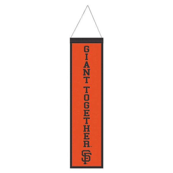 Wholesale-San Francisco Giants Wool Banner 8" x 32"