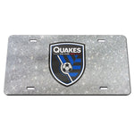 Wholesale-San Jose Earthquakes Acrylic Classic License Plates