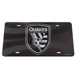 Wholesale-San Jose Earthquakes BLACK Specialty Acrylic License Plate