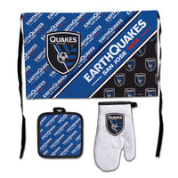 Wholesale-San Jose Earthquakes Barbeque Tailgate Set-Premium