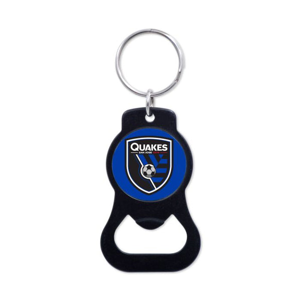 Wholesale-San Jose Earthquakes Black Bottle Opener Key Ring