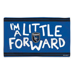 Wholesale-San Jose Earthquakes Burp Cloth 10" x 17"