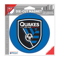 Wholesale-San Jose Earthquakes Die Cut Magnet ROUND