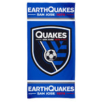 Wholesale-San Jose Earthquakes LOGO Spectra Beach Towel 30" x 60"