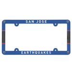 Wholesale-San Jose Earthquakes Lic Plate Frame Full Color