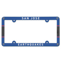 Wholesale-San Jose Earthquakes Lic Plate Frame Full Color