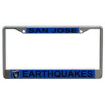 Wholesale-San Jose Earthquakes Lic Plt Frame S/L Printed