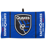 Wholesale-San Jose Earthquakes Logo / Wordmark Waffle Towel 14"x24"