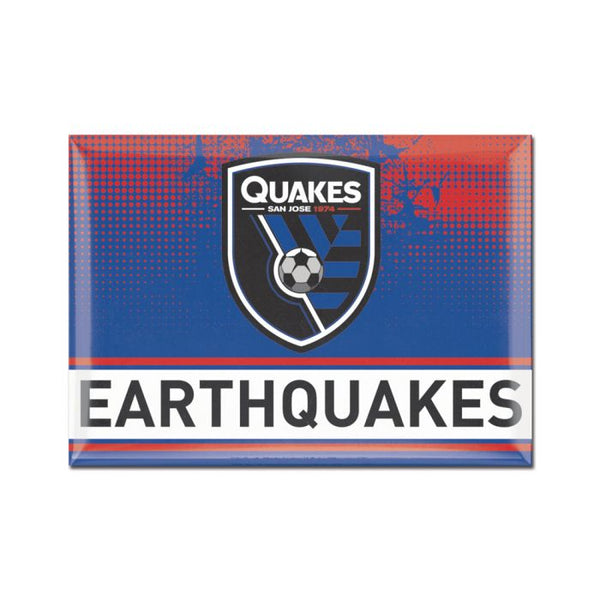 Wholesale-San Jose Earthquakes Metal Magnet 2.5" x 3.5"