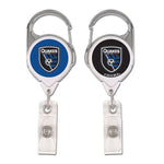 Wholesale-San Jose Earthquakes Retrct 2S Prem Badge Holders