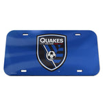 Wholesale-San Jose Earthquakes Specialty Acrylic License Plate