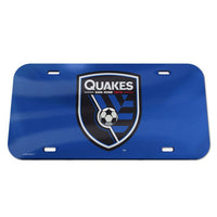 Wholesale-San Jose Earthquakes Specialty Acrylic License Plate