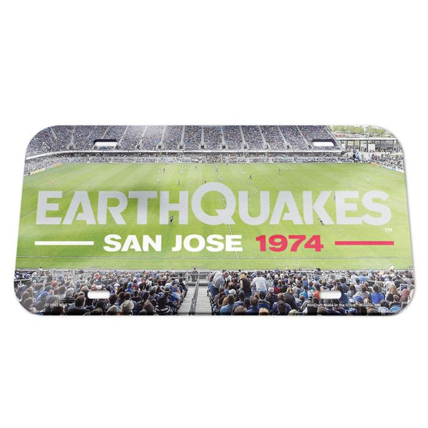 Wholesale-San Jose Earthquakes Specialty Acrylic License Plate