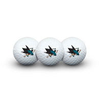 Wholesale-San Jose Sharks 3 Golf Balls In Clamshell