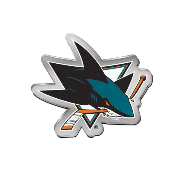 Wholesale-San Jose Sharks Acrylic Auto Emblem