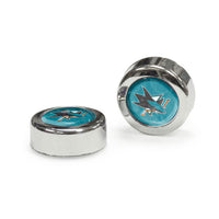 Wholesale-San Jose Sharks Domed Screw Caps