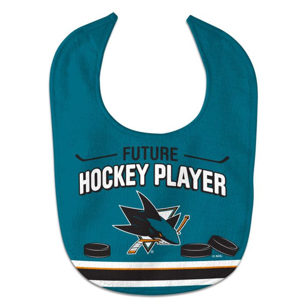 Wholesale-San Jose Sharks Future Hockey Player All Pro Baby Bib