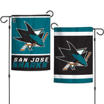 Wholesale-San Jose Sharks Garden Flags 2 sided 12.5" x 18"