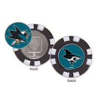 Wholesale-San Jose Sharks Golf Poker Chip Marker