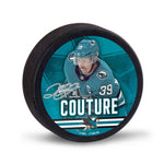 Wholesale-San Jose Sharks Hockey Puck Packaged Logan Couture