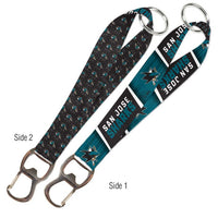 Wholesale-San Jose Sharks Keystrap Bottle Opener