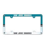 Wholesale-San Jose Sharks Lic Plate Frame Full Color