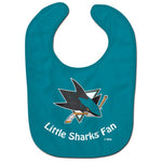 Wholesale-San Jose Sharks Little Fan All Pro Baby Bib