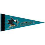 Wholesale-San Jose Sharks Mini Pennant, bulk 4" x 10"