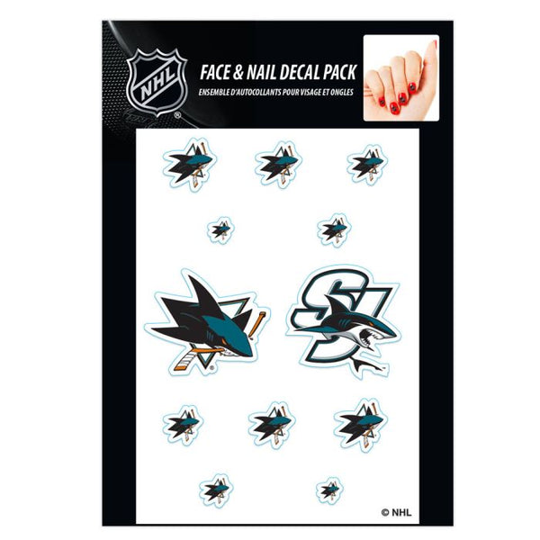 Wholesale-San Jose Sharks Nail Cals