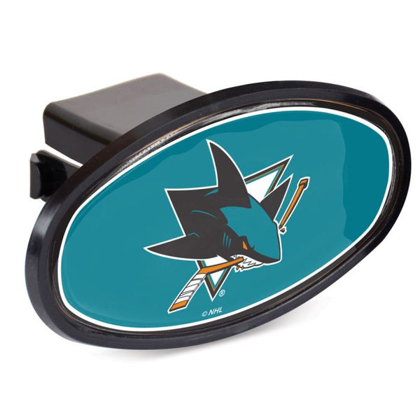 Wholesale-San Jose Sharks Oval 2" Hitch Receiver