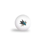 Wholesale-San Jose Sharks PING PONG BALLS - 6 pack