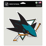 Wholesale-San Jose Sharks Perfect Cut Color Decal 8" x 8"