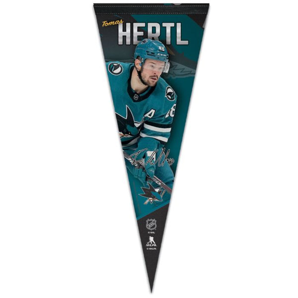 Wholesale-San Jose Sharks Premium Pennant 12" x 30" Tomas Hertl