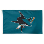 Wholesale-San Jose Sharks Secondary Flag - Deluxe 3' X 5'