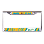 Wholesale-San Jose Sharks Special Edition Lic Plt Frame S/L Printed