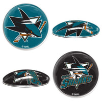 Wholesale-San Jose Sharks Sport Dotts 2 Pack