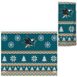 Wholesale-San Jose Sharks / Ugly Sweater Ugly Sweater Fan Wraps