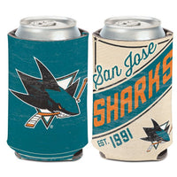 Wholesale-San Jose Sharks Vintage Can Cooler 12 oz.