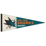 Wholesale-San Jose Sharks / Vintage NHL VINTAGE Premium Pennant 12" x 30"