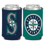 Wholesale-Seattle Mariners 2 color Can Cooler 12 oz.