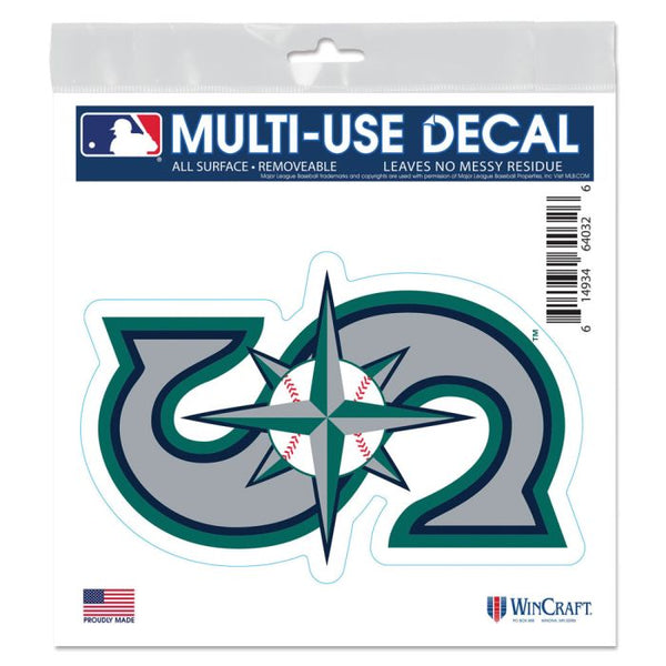Wholesale-Seattle Mariners All Surface Decal 6" x 6"