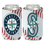 Wholesale-Seattle Mariners BALL DESIGN Can Cooler 12 oz.